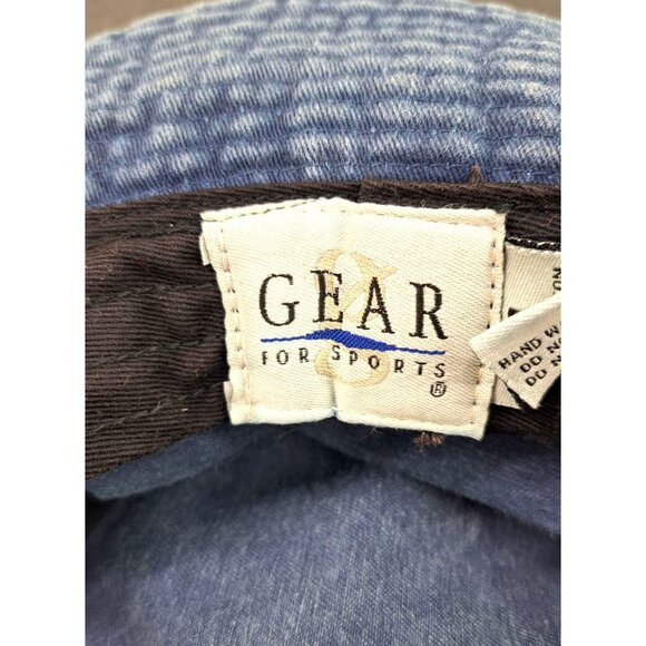 Vintage Shooters 21 Osage Beach Denim Bucket Hat XL Lake Of The Ozarks Bar Races - Picture 6 of 13